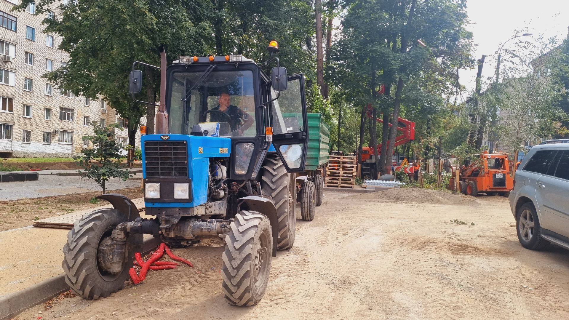 Подмосковье, Городской округ Пушкинский, благоустройство