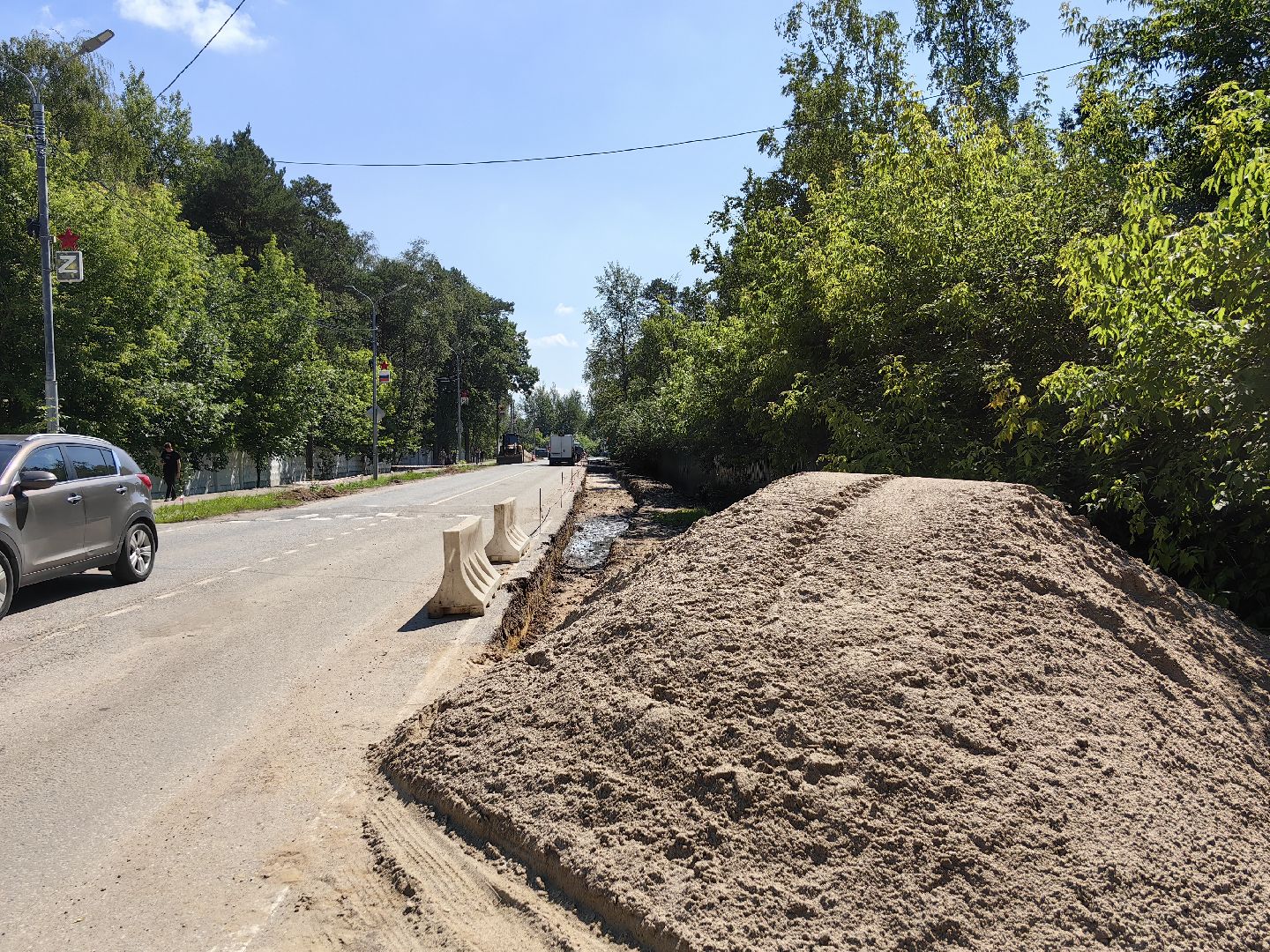 Дорога, покрытие, ремонт, шоссе