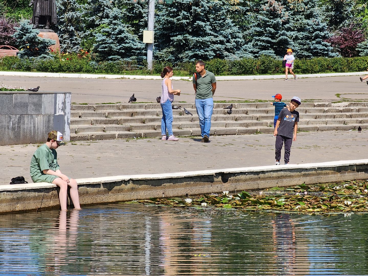 Одинцово, благоустройство, пруд, баранка, лодочная станция,