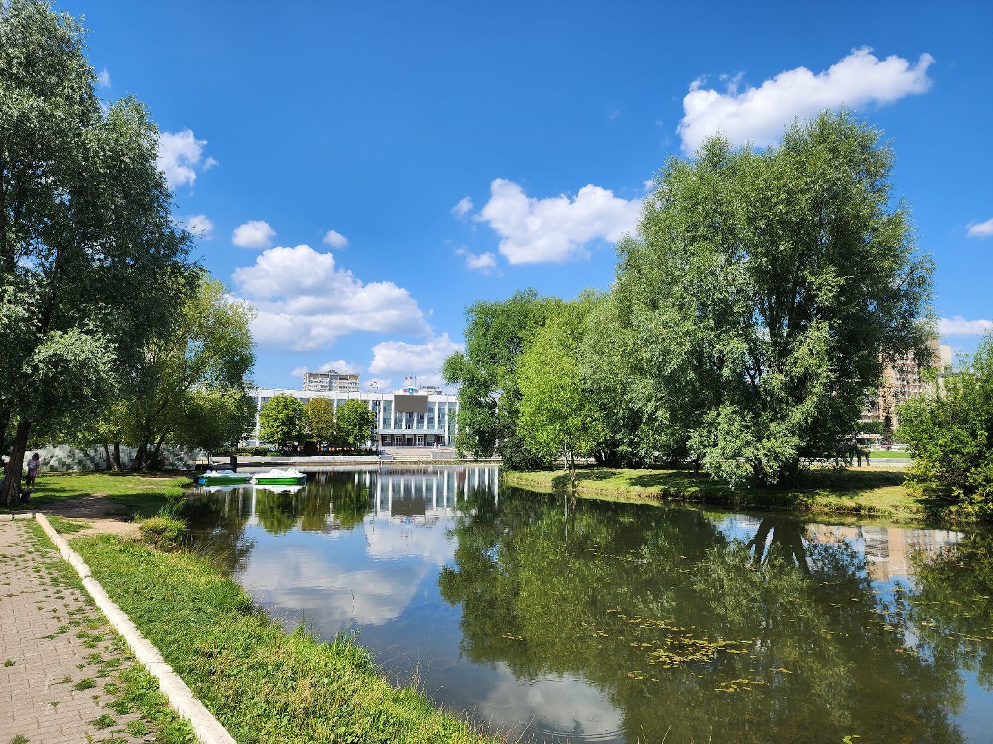 Одинцово, благоустройство, пруд, баранка, лодочная станция,