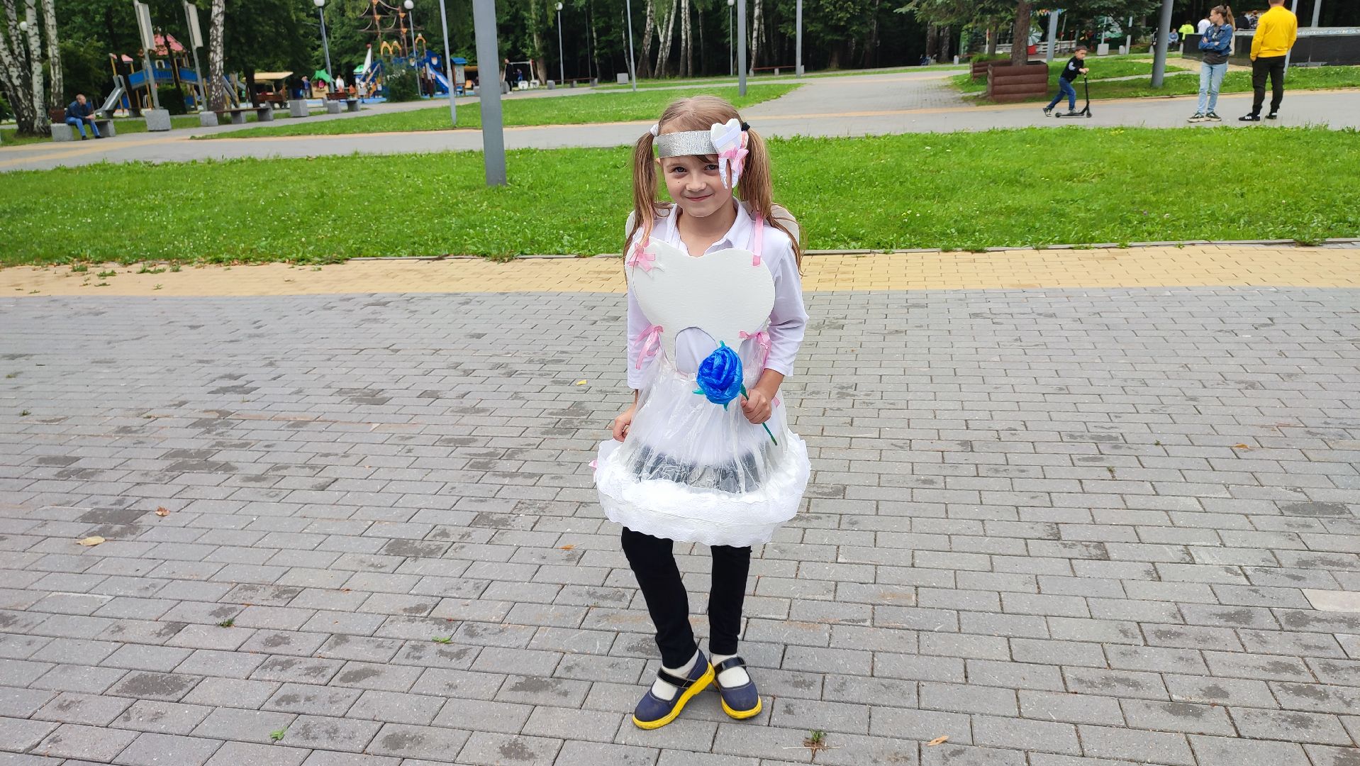 Кашира, парк, конкурс, Мусорный шик, экология, мода