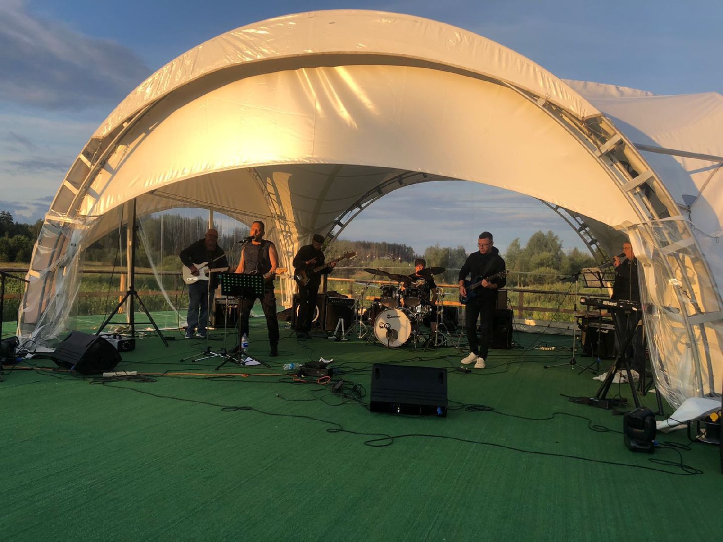 концерт, лето в подмосковье,