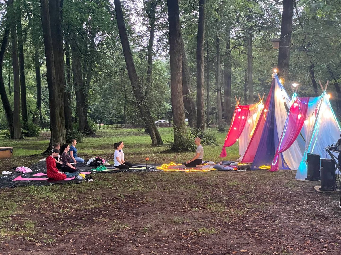 Сергиево-Посадский городской округ, Сергиев Посад, Парки, Ночь в парке, Акция, Туризм, Культура, Досуг, Выходные, Лето в Подмосковье