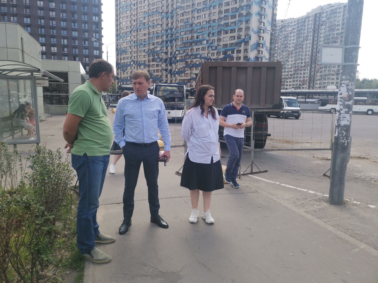 остановочные павильоны, ТПУ, метро Котельники