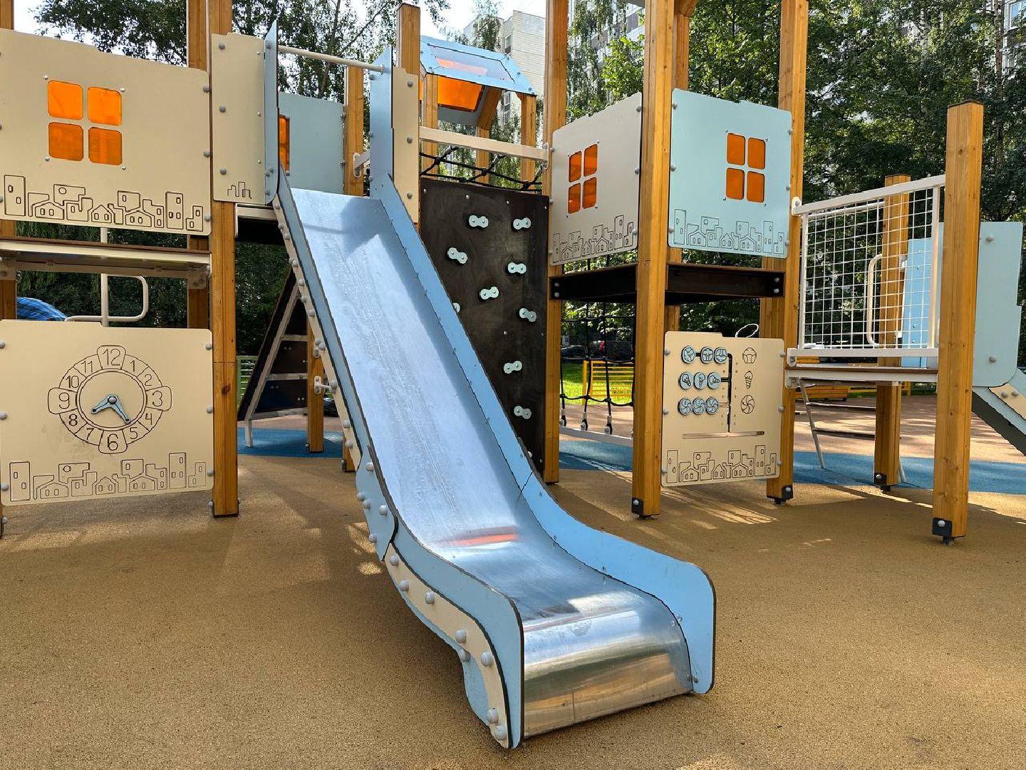 Реутов, благоустройство, губернаторская программа, детская площадка