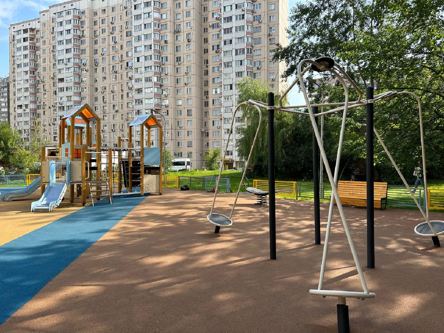 Реутов, благоустройство, губернаторская программа, детская площадка