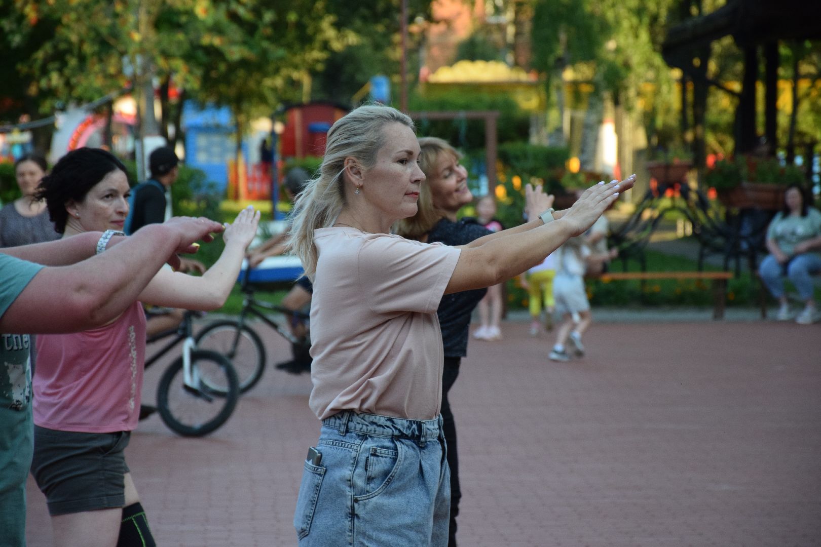 Павловский Посад,городской округ Павловский Посад, фитнес, спорт, зумба, танцы, тренировка, лето