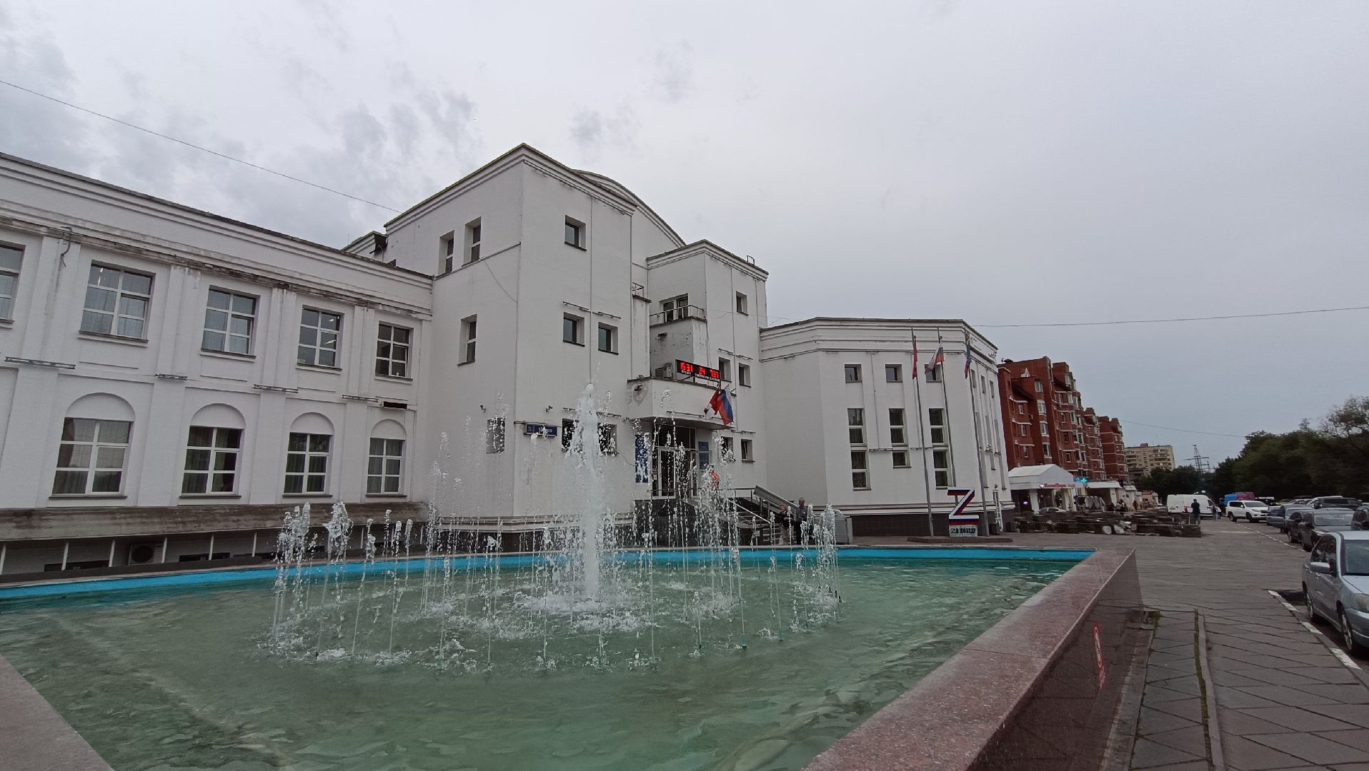 благоустройство, Лобня, плитка