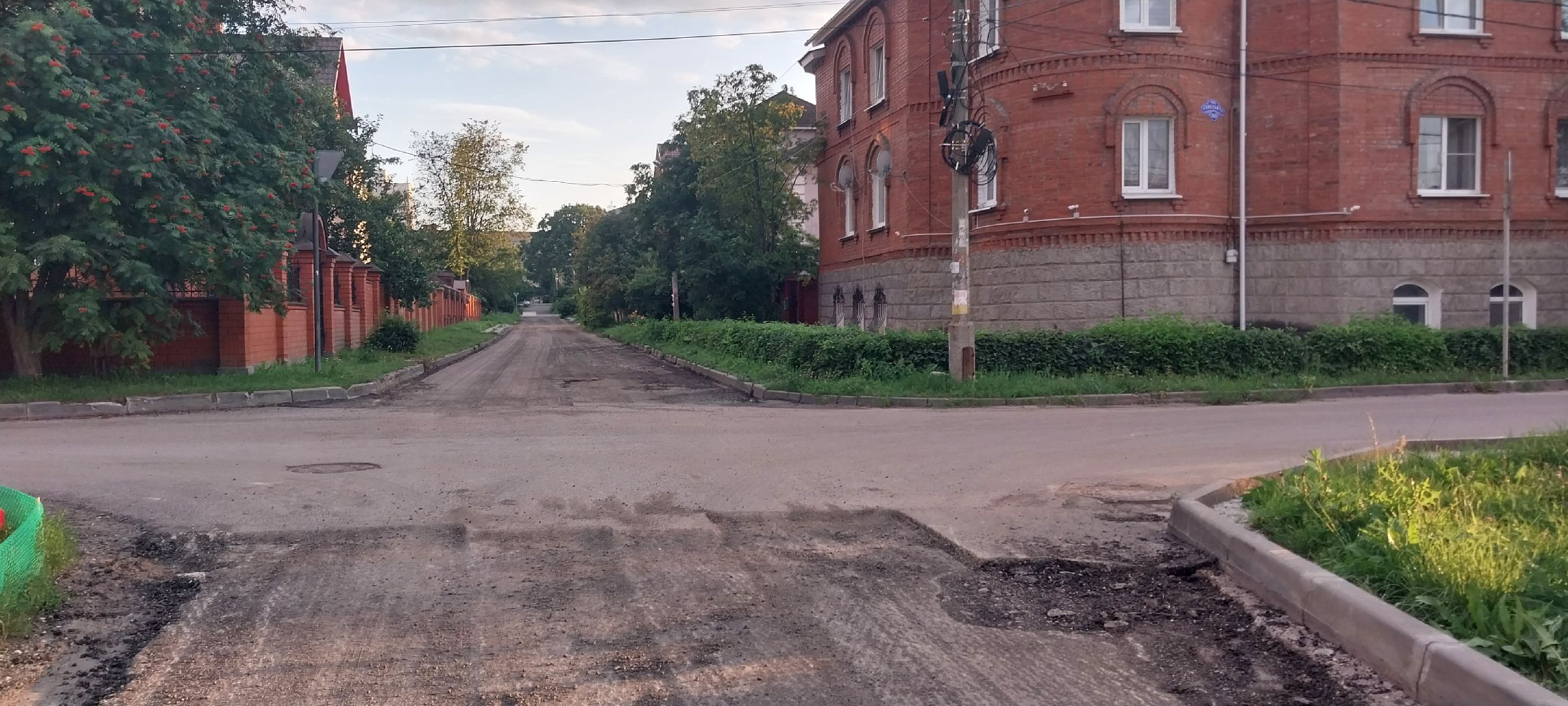 Коломна, дороги, новый асфальт