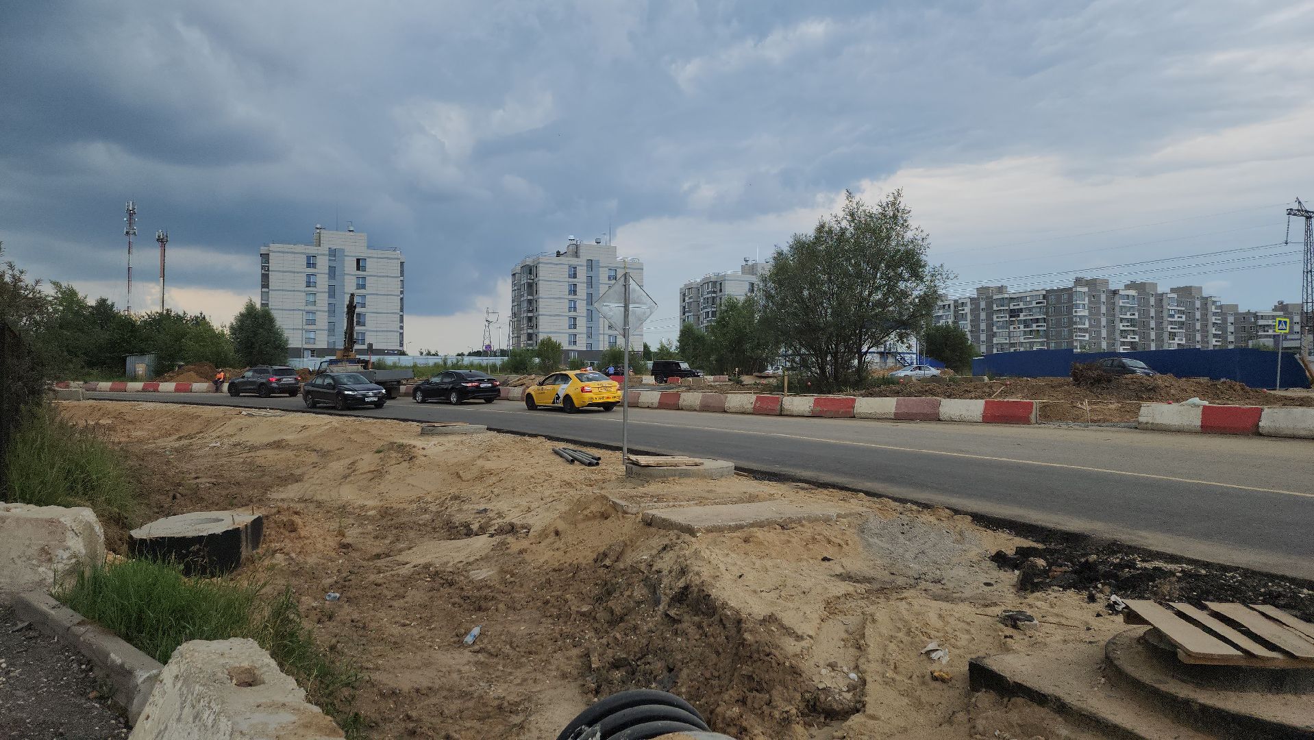 Одинцово, Ромашково, дорога, строительство, развязка,