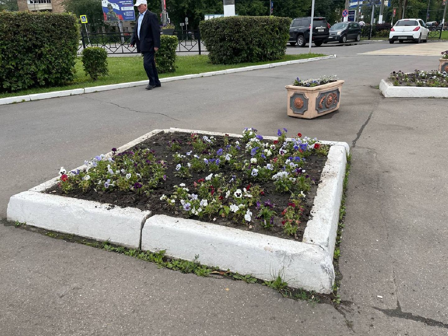 Подольск, подростки, благоустройство, клумбы, цветы, подработка