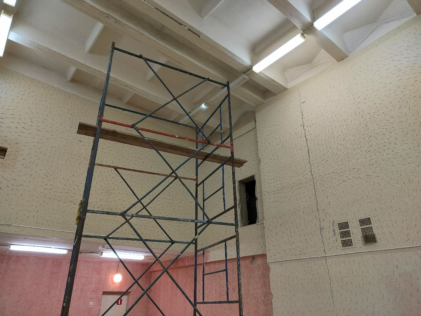 актовый зал, школа, капрремонт, МБОУ СОШ 3, строительство, Протвино