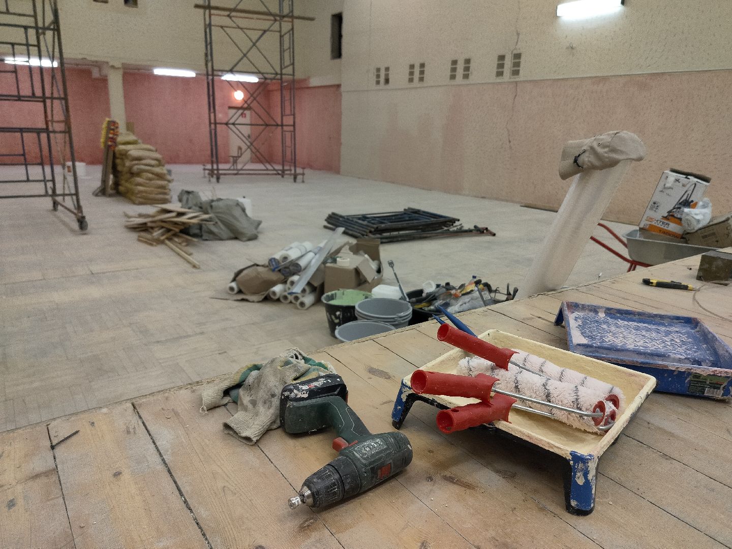 актовый зал, школа, капрремонт, МБОУ СОШ 3, строительство, Протвино