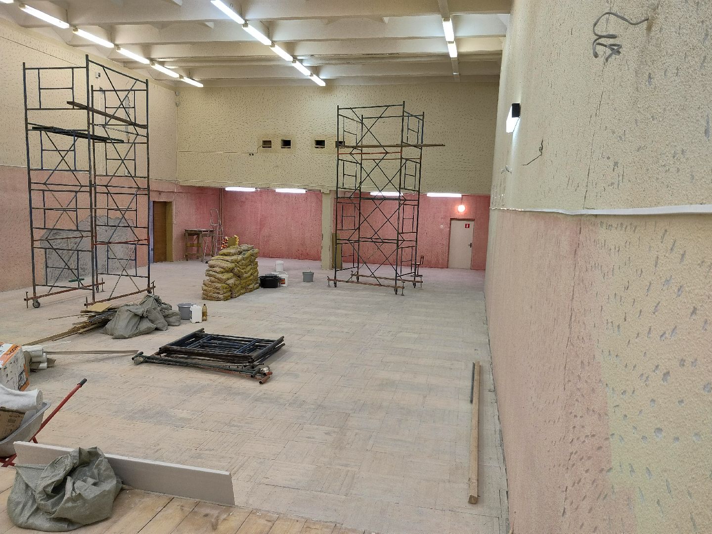 актовый зал, школа, капрремонт, МБОУ СОШ 3, строительство, Протвино