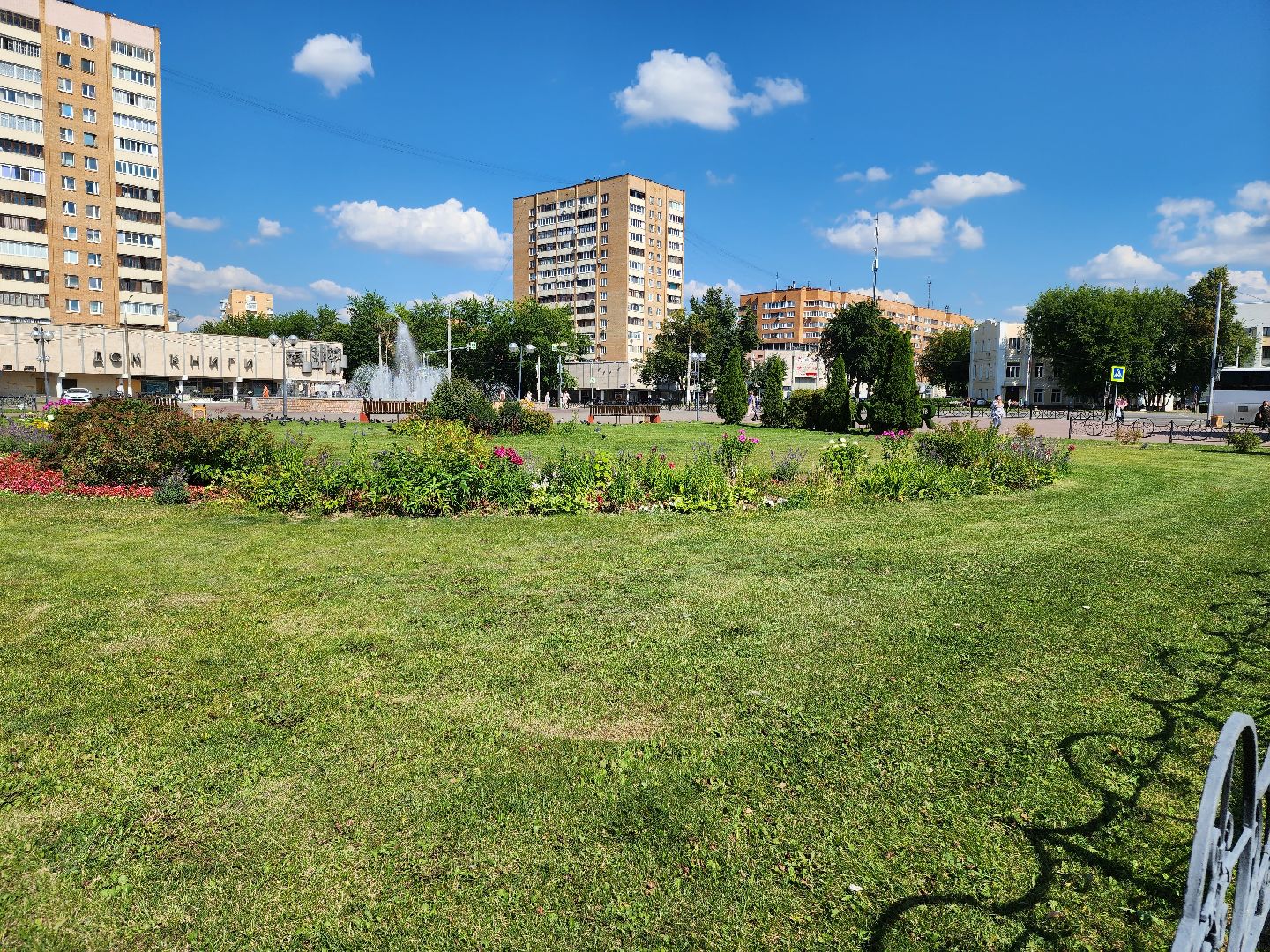 Подольск, благоустройство, окос травы, озеленение, ПКБ