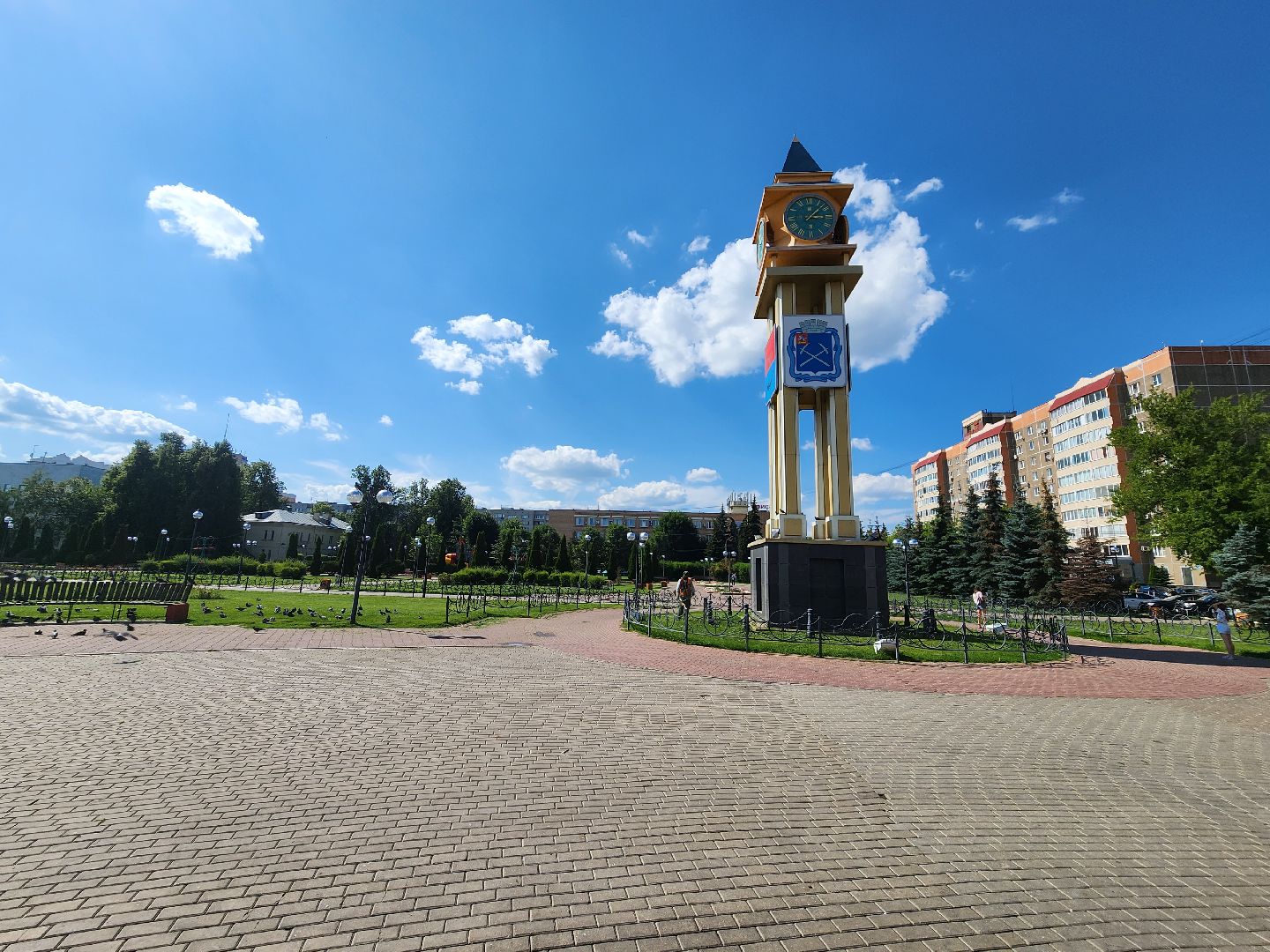 Подольск, благоустройство, окос травы, озеленение, ПКБ