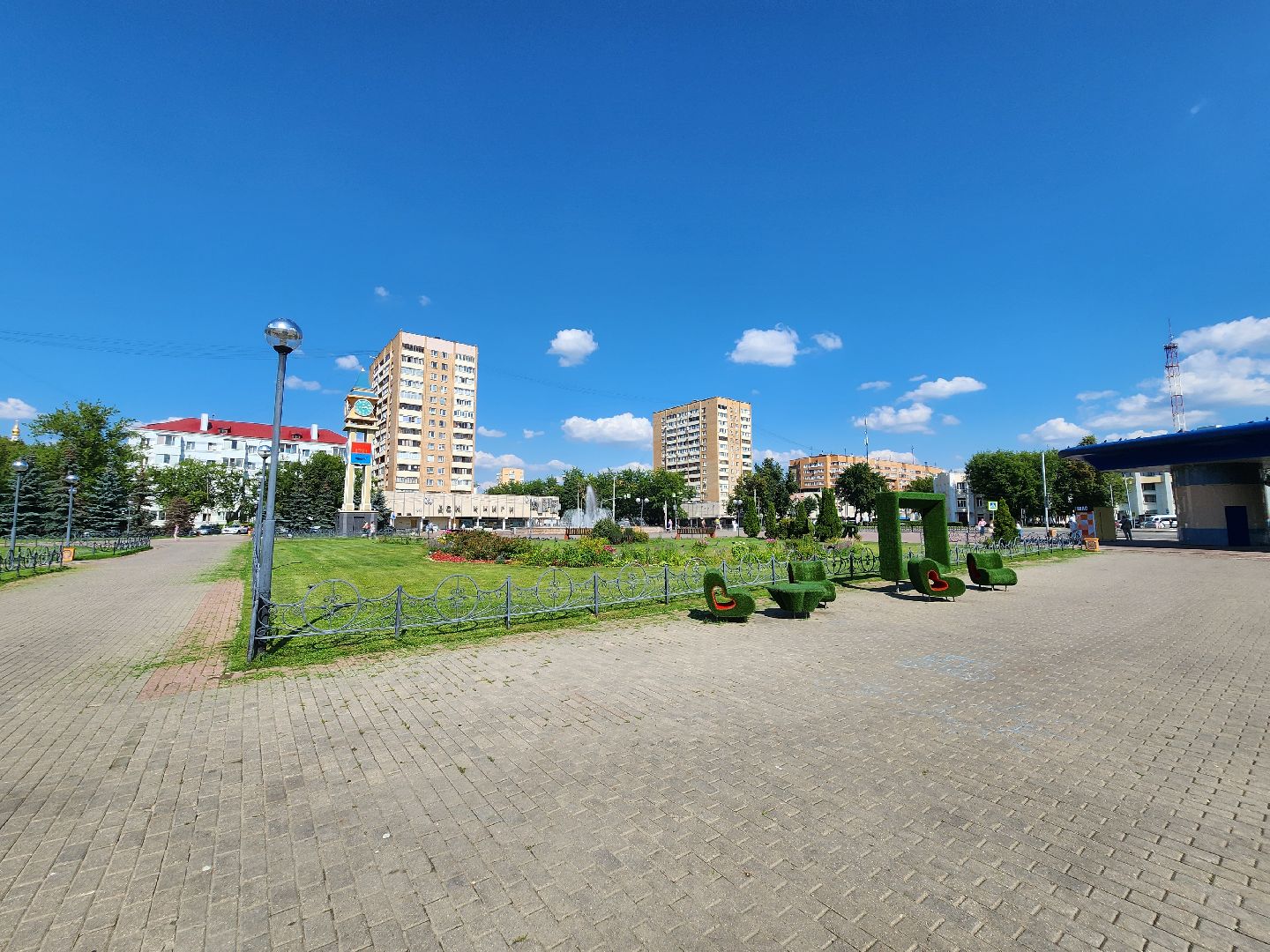 Подольск, благоустройство, окос травы, озеленение, ПКБ