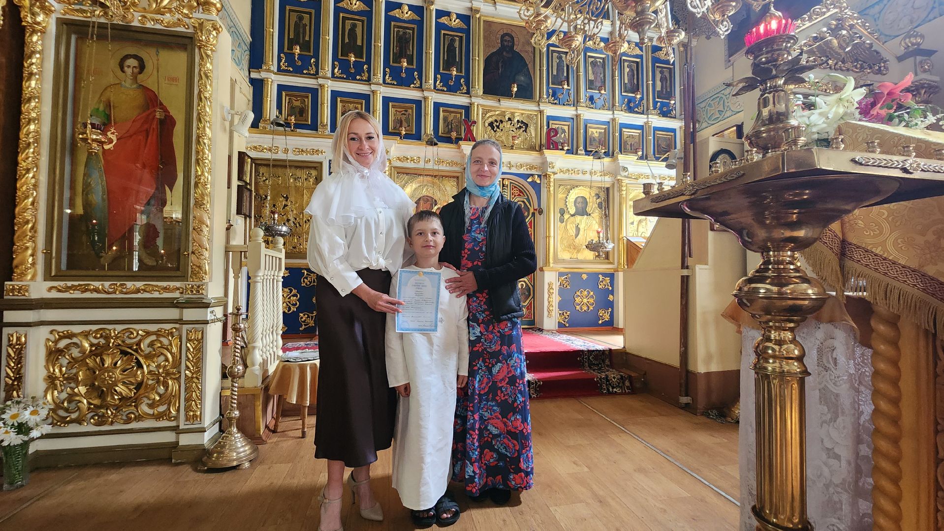 Ивантеевка, Церковь, крещение