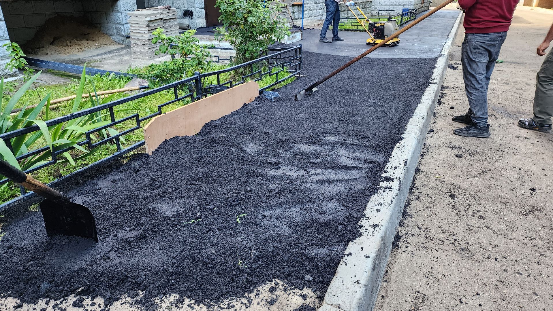 ремонт дорог, благоустройство,