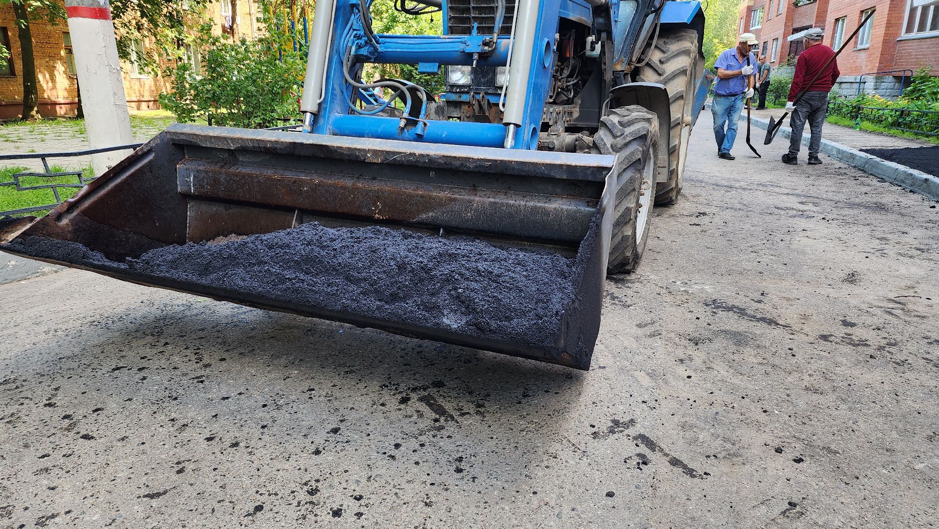 ремонт дорог, благоустройство,