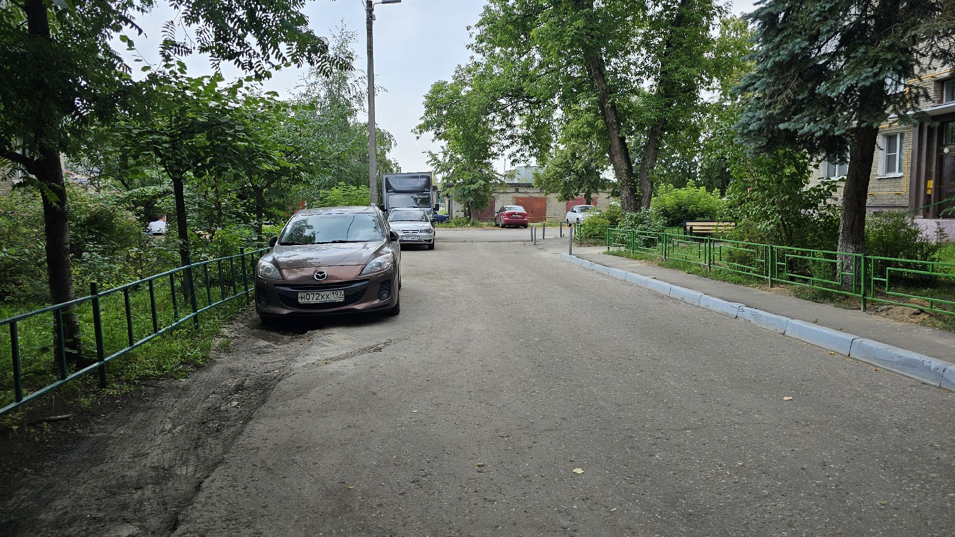 благоустройство, замена ограждения, Котельники