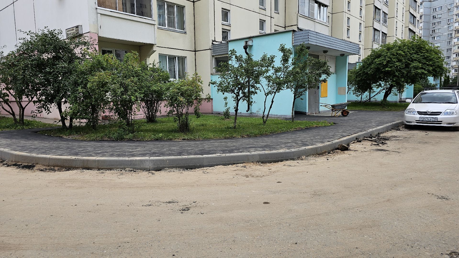 благоустройство дворов, Белая Дача, Котельники