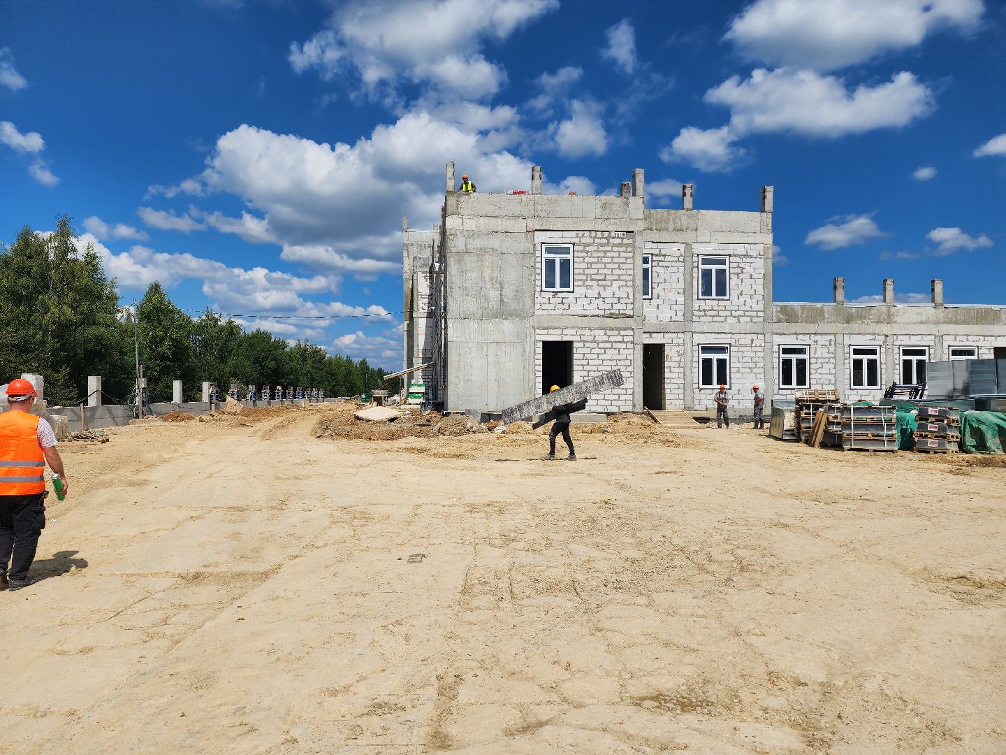 строительство, медицина, поликлиника, серпухов, ивановские дворики,