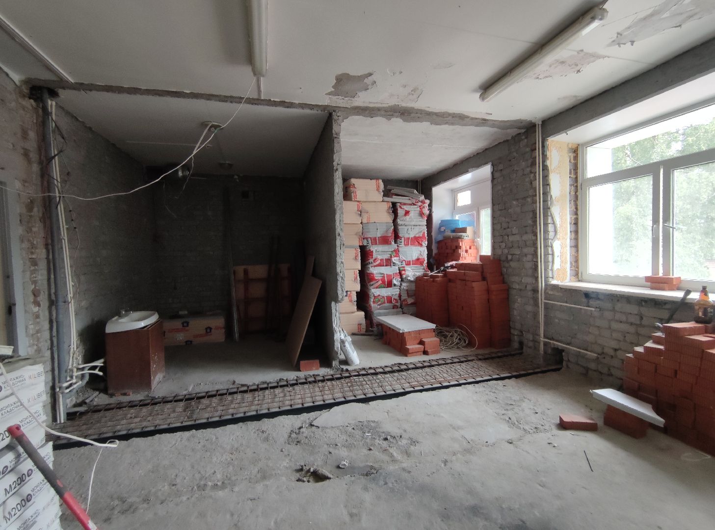 Ремонт, рентген-кабинет, Дубненская городская больница, Дубна