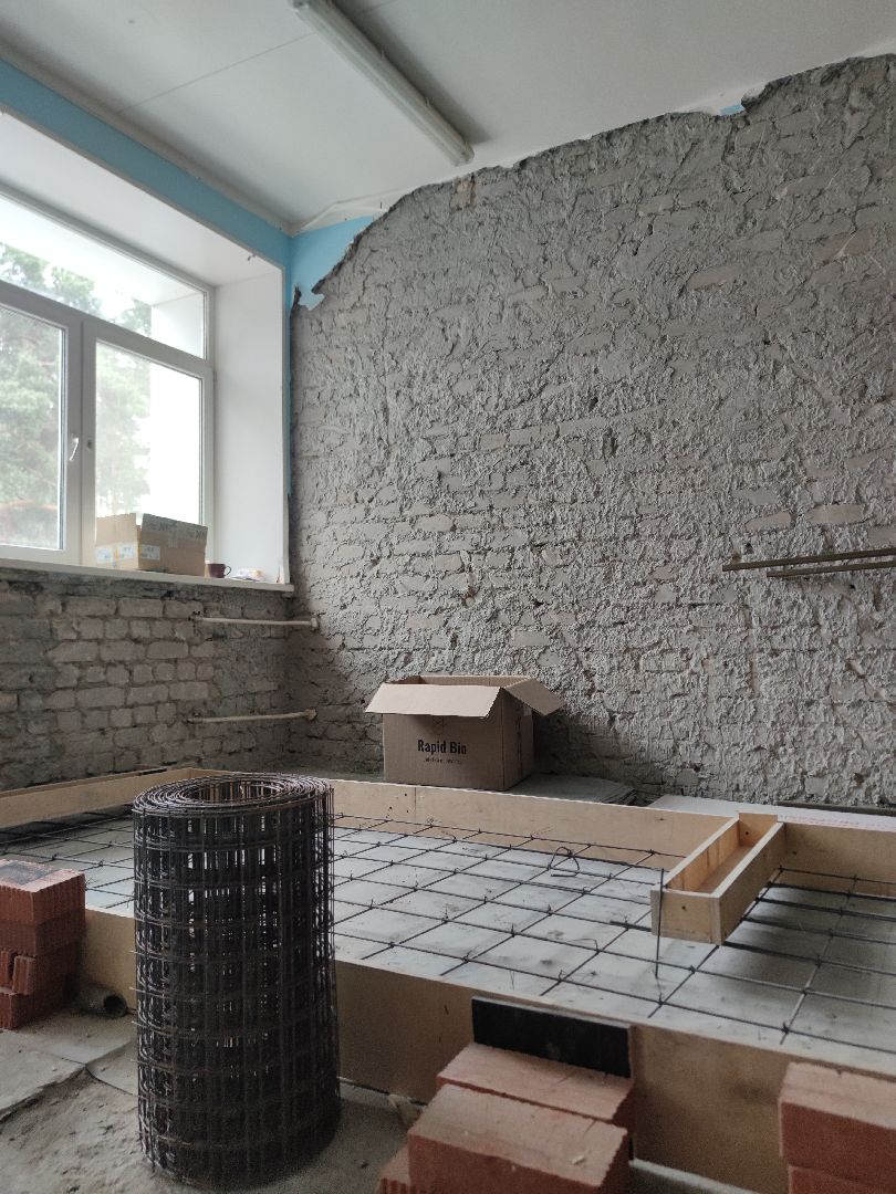 Ремонт, рентген-кабинет, Дубненская городская больница, Дубна