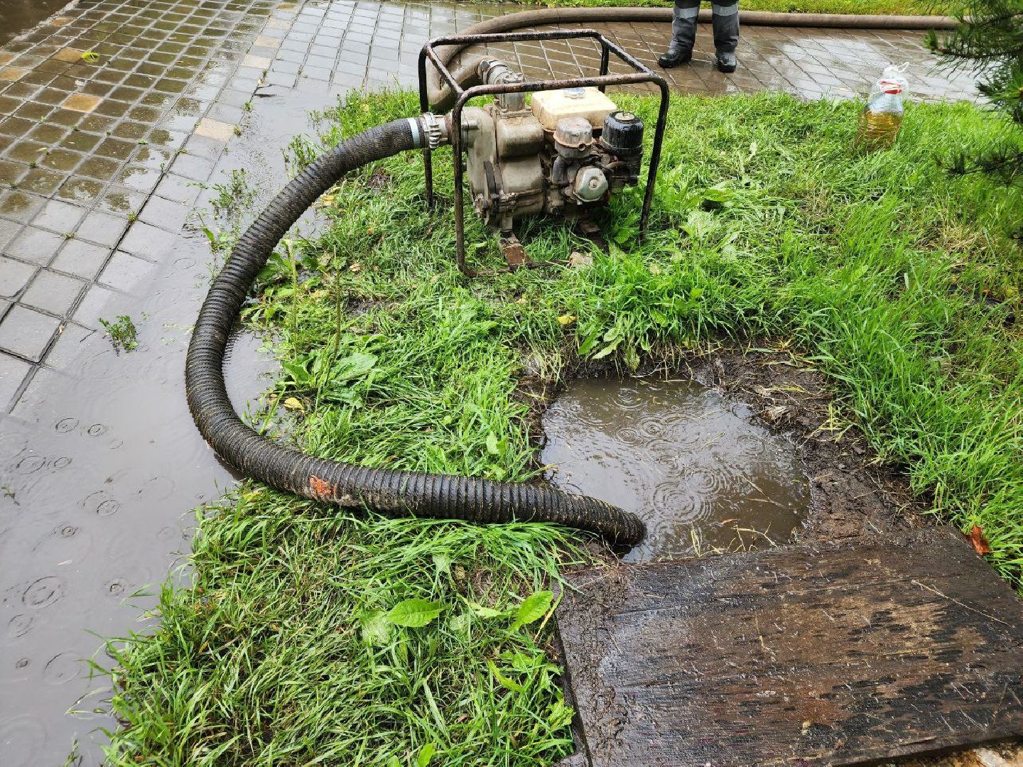 дождь, дороги, Лосино-Петровский