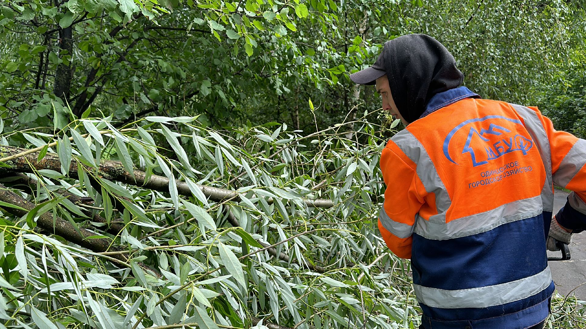 Одинцово, Губкино, Авария, Непогода