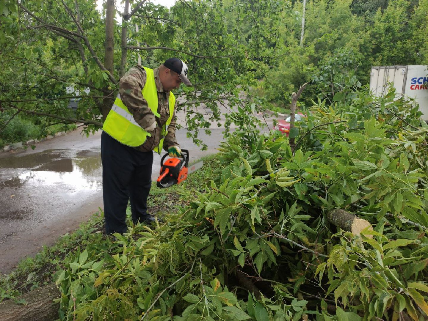 лыткарино, жкх, уборка, непогода,