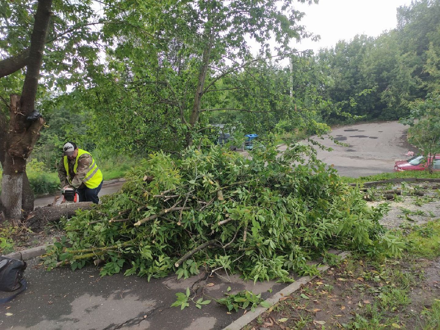 лыткарино, жкх, уборка, непогода,