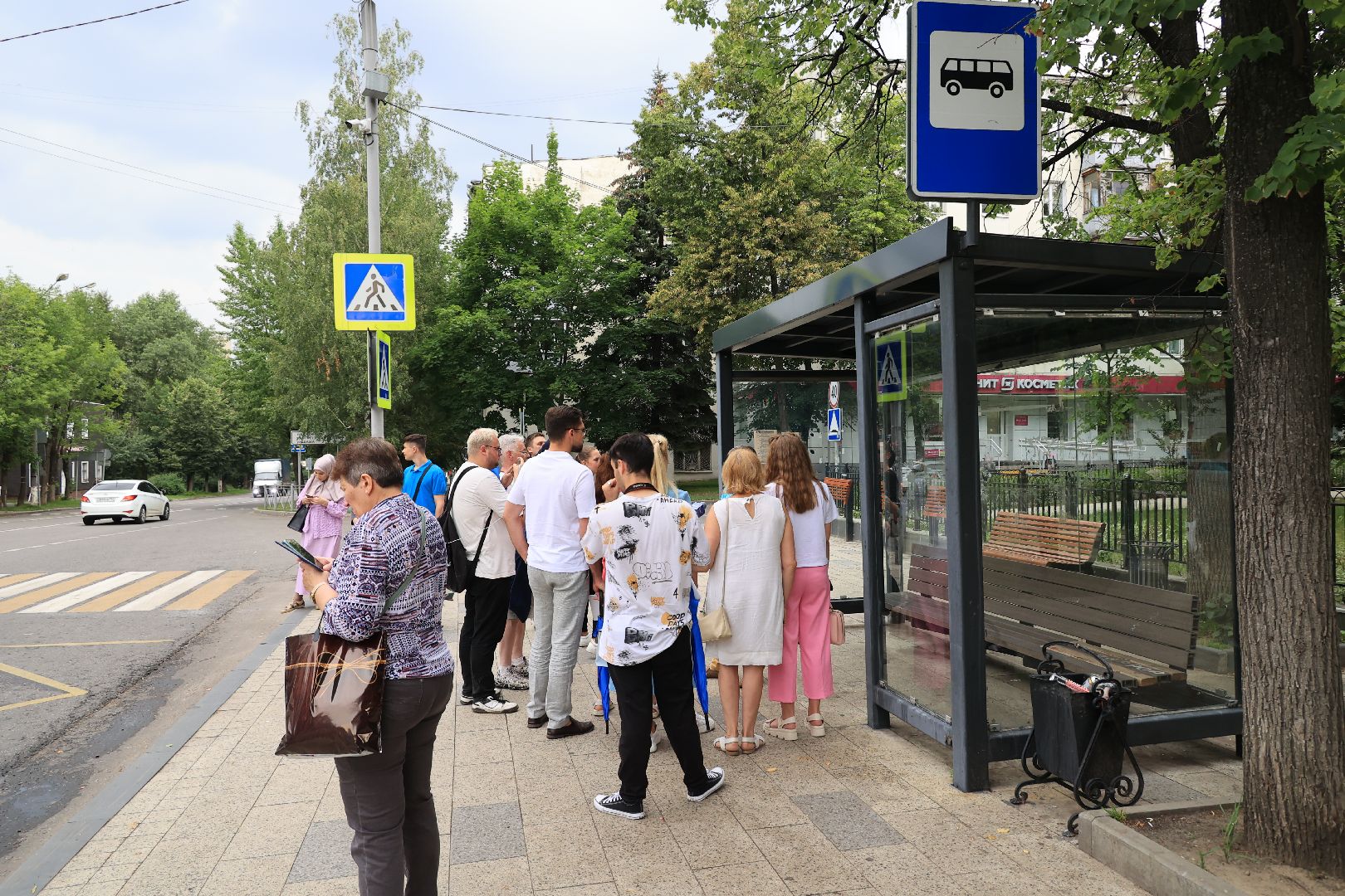 остановочный павильон, замена стекол, безопасные дороги, Дзержинский