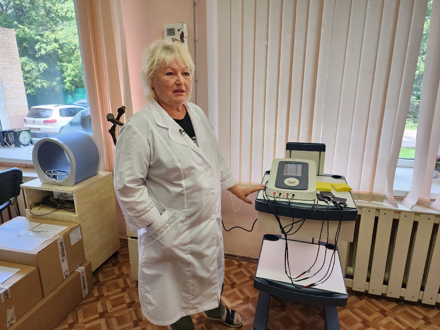 серпухов, серпуховская областная больница, новое медоборудование, медоборудование, медицина, физиотерапия,