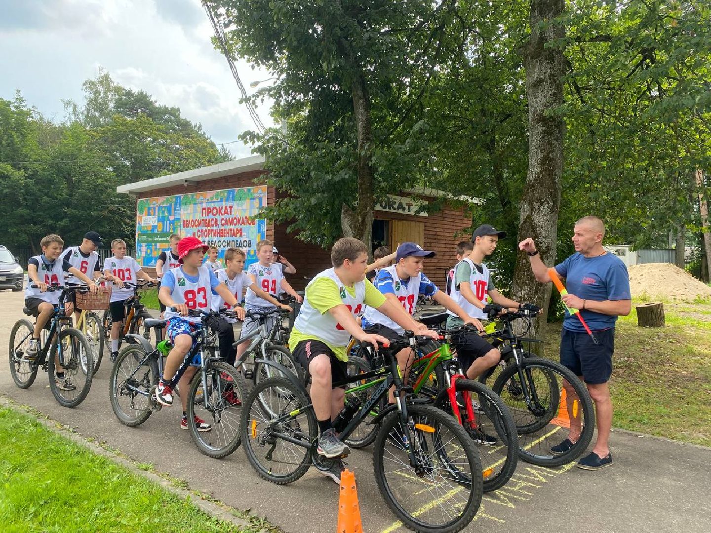Наро-Фоминск, велосипед, велогонка, парки Подмосковья, лето в Подмосковье