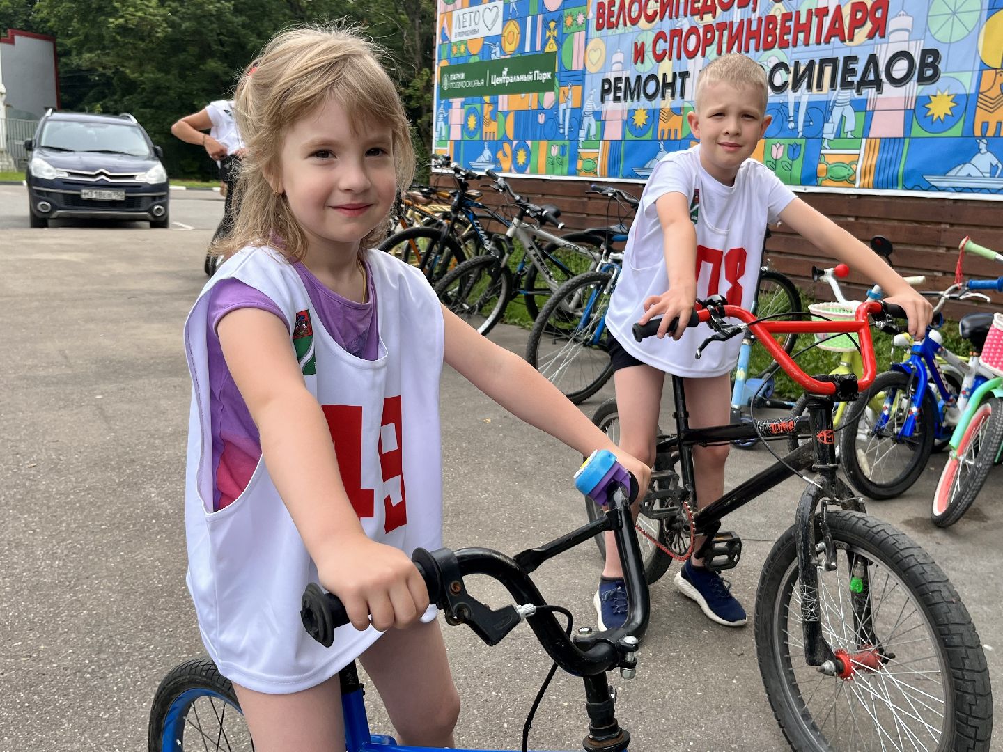 Наро-Фоминск, велосипед, велогонка, парки Подмосковья, лето в Подмосковье