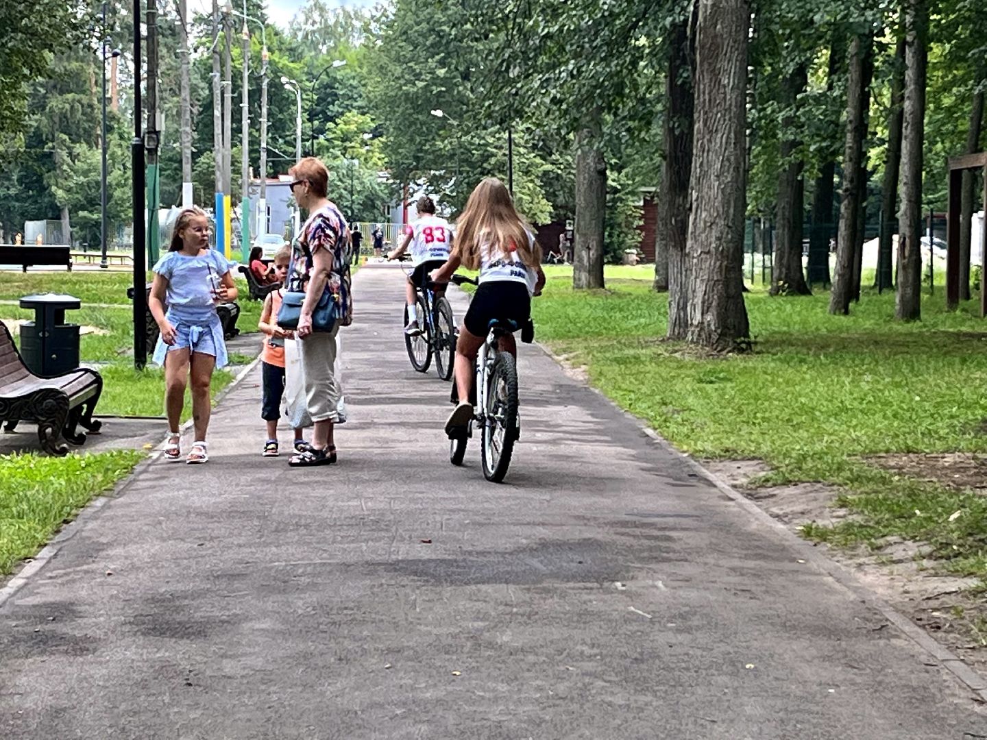 Наро-Фоминск, велосипед, велогонка, парки Подмосковья, лето в Подмосковье
