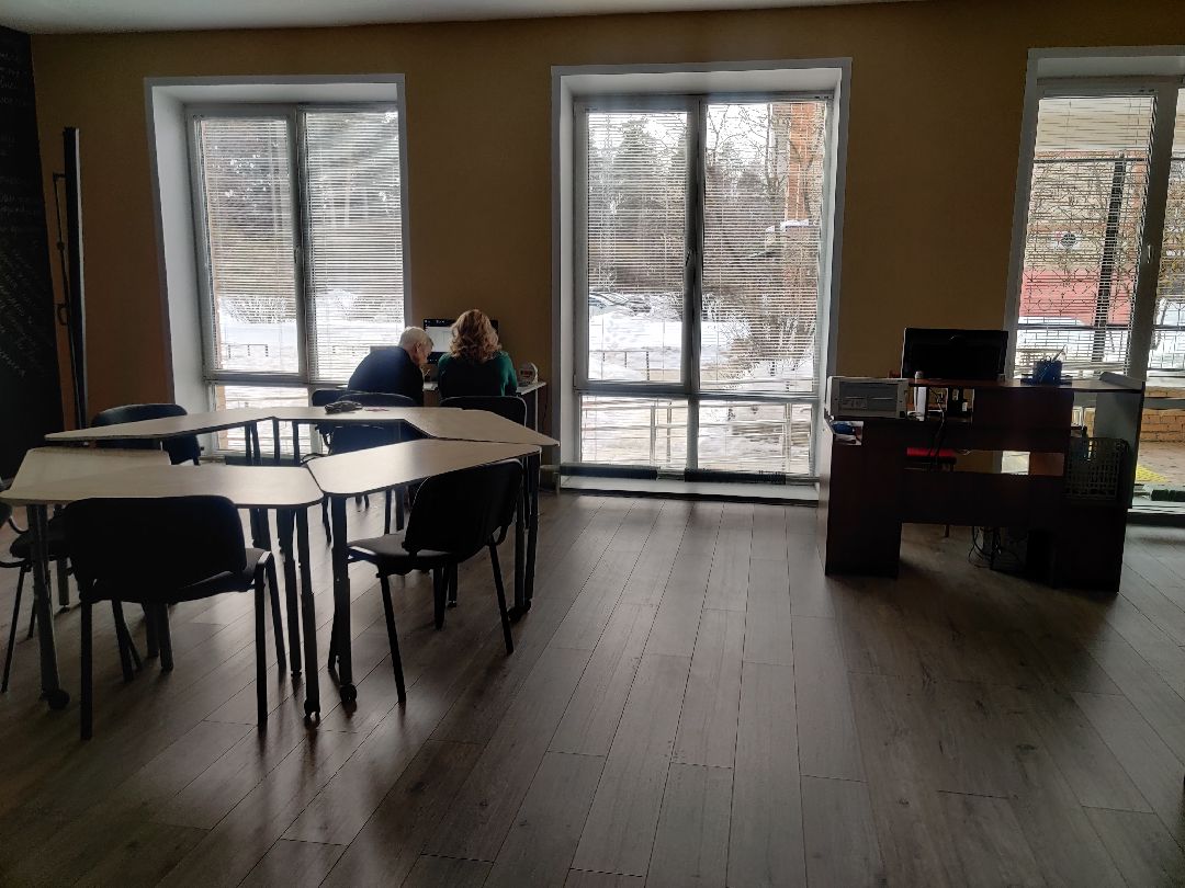 Красноармейск, библиотека, ремонт, читальный зал, новый сотрудник