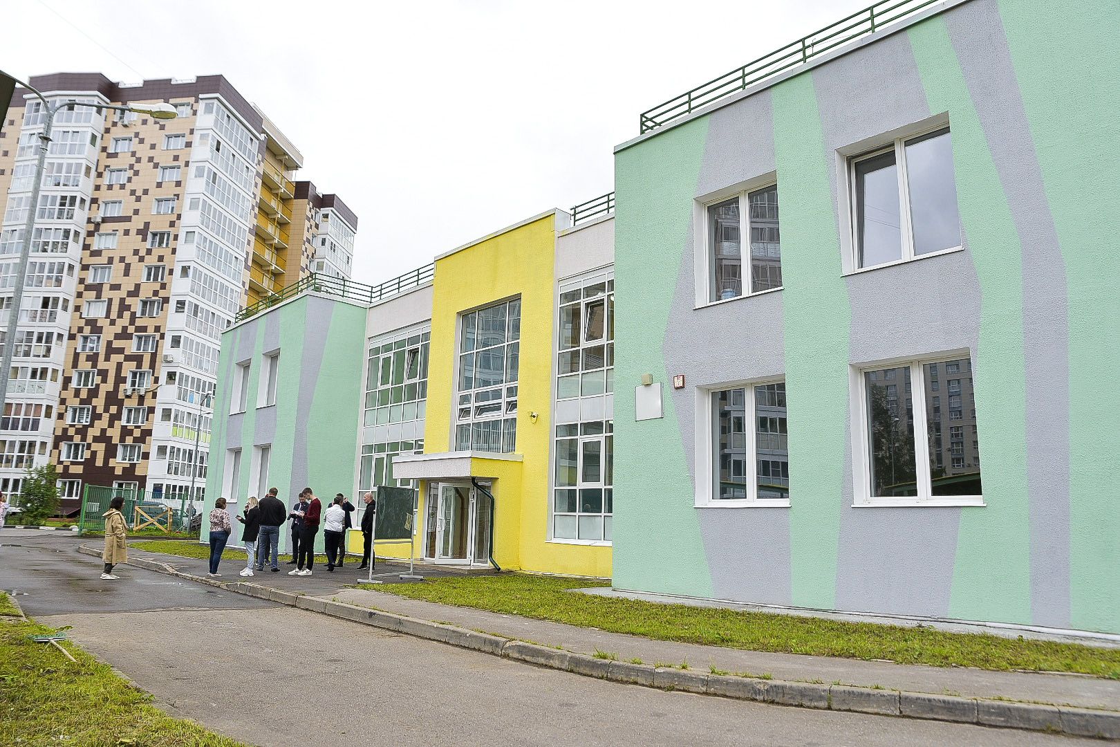 Солнечногорск, садик, ремонт, голубое, дети