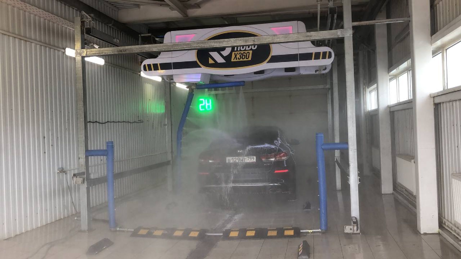 Рузский округ, робот-мойка, технологии, машины, инновации