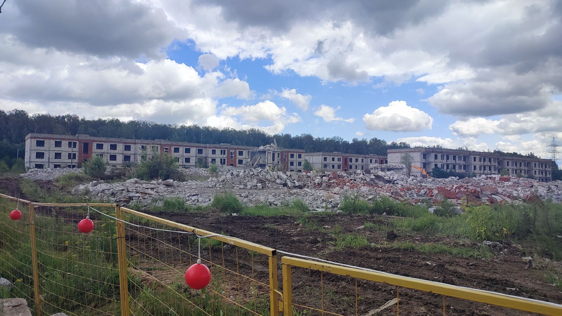 Кашира, снос, объект незавершенного строительства, жилой комплекс