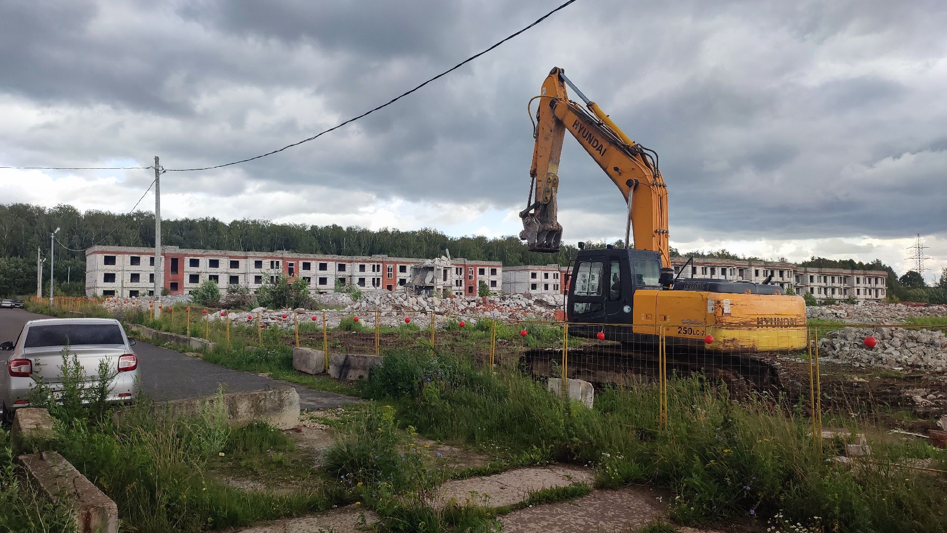 Кашира, снос, объект незавершенного строительства, жилой комплекс