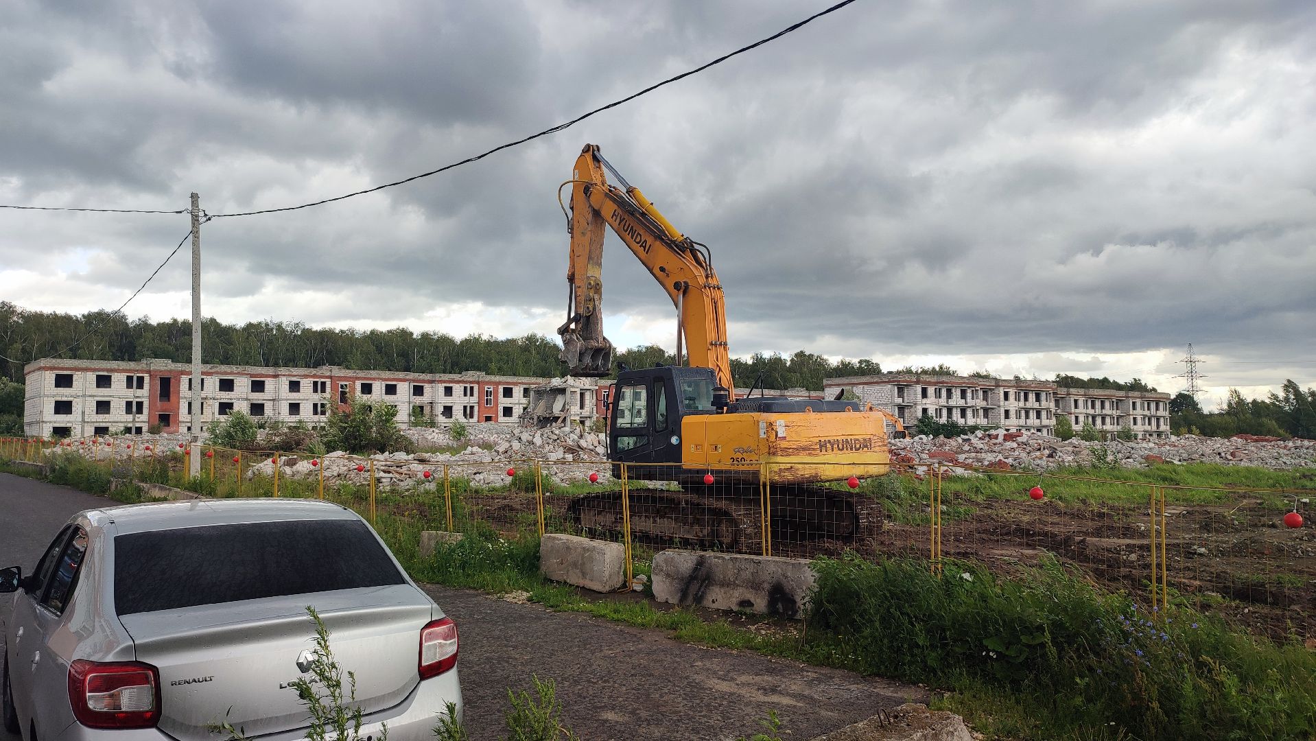 Кашира, снос, объект незавершенного строительства, жилой комплекс