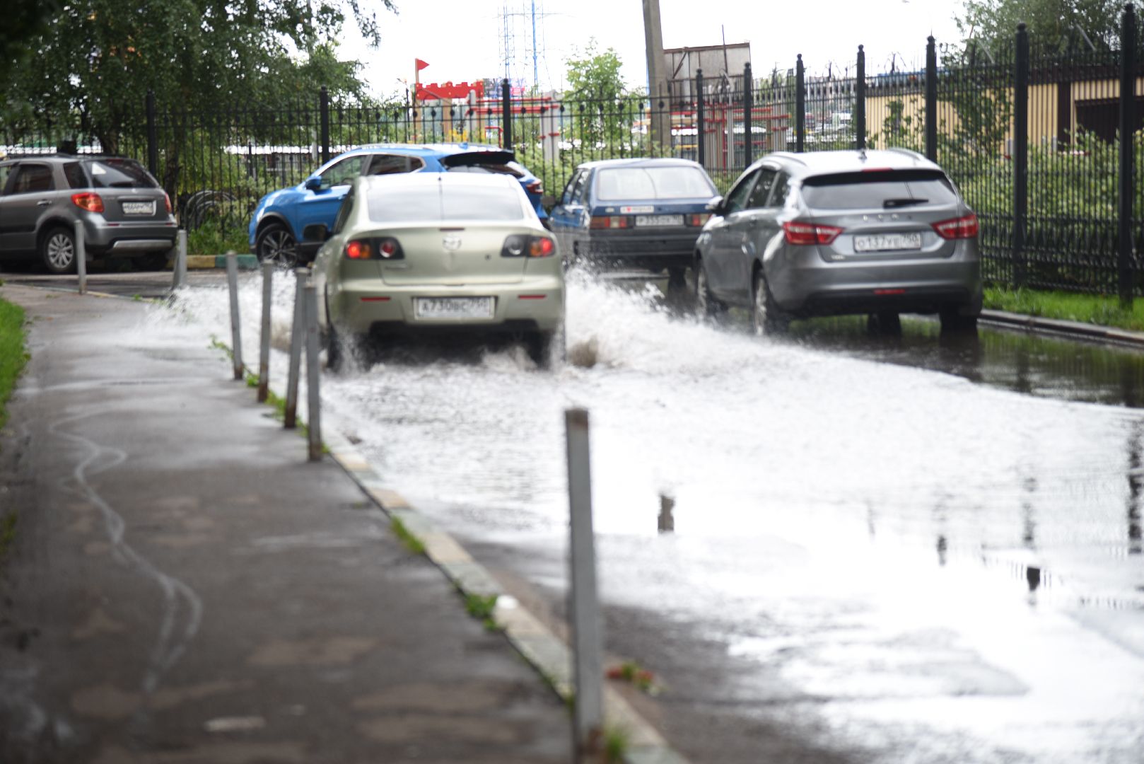 Химки, погода, дождь, осадки