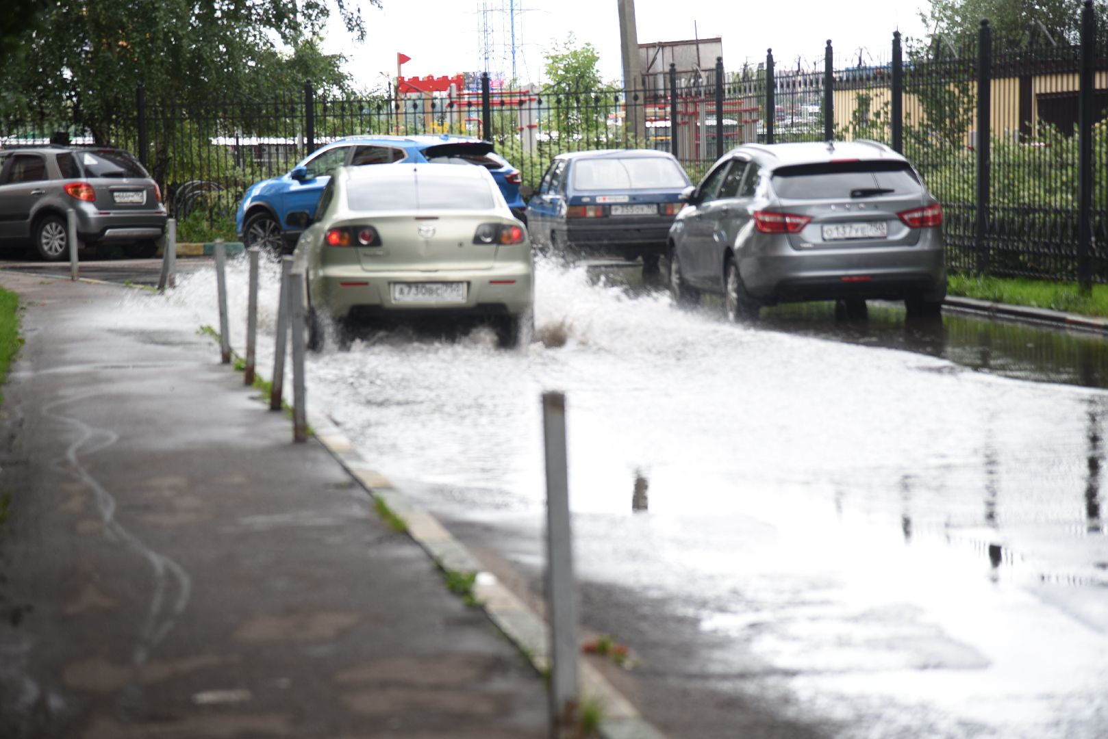 Химки, погода, дождь, осадки