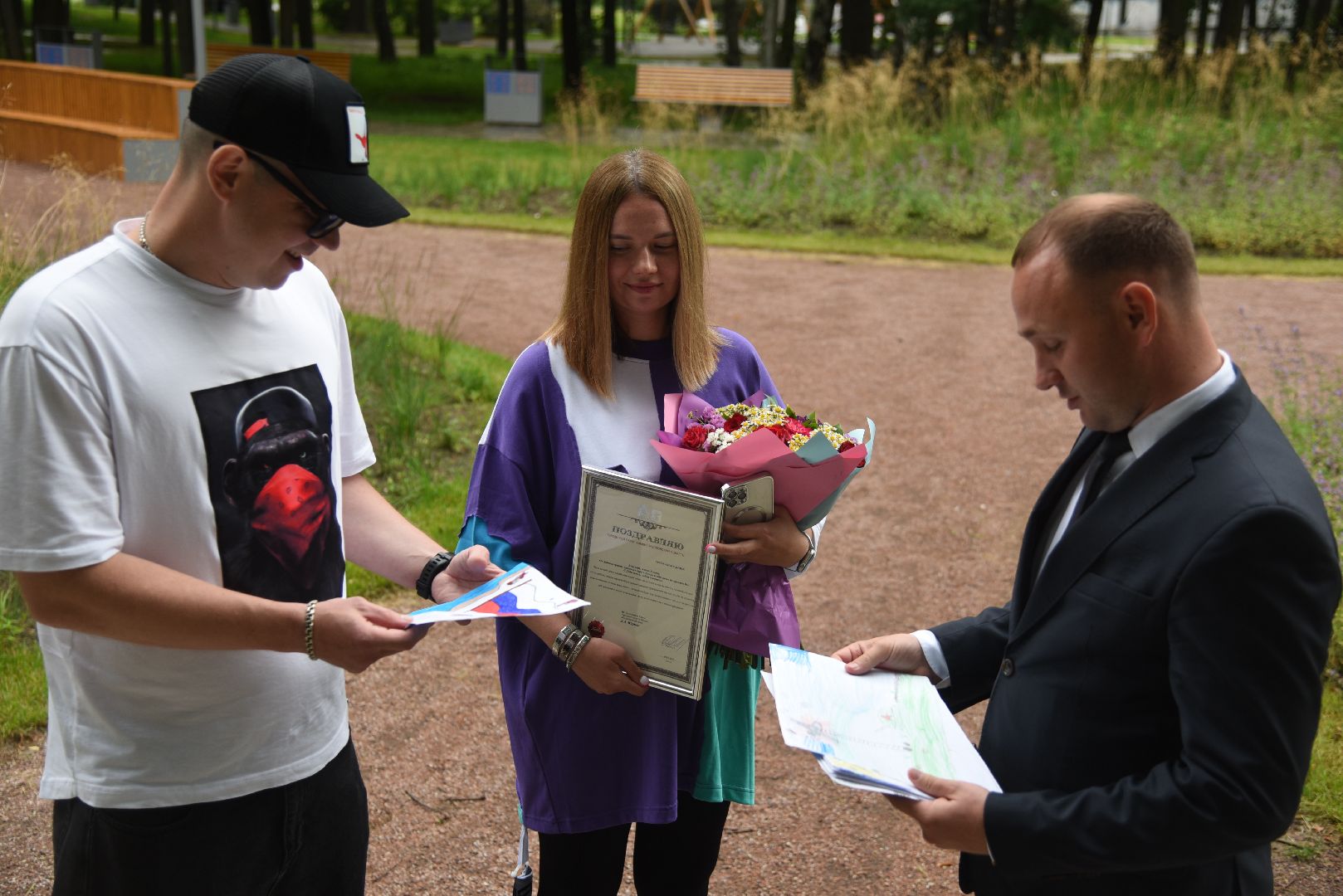 Химки, СВО, рисунки, дети, поддержка