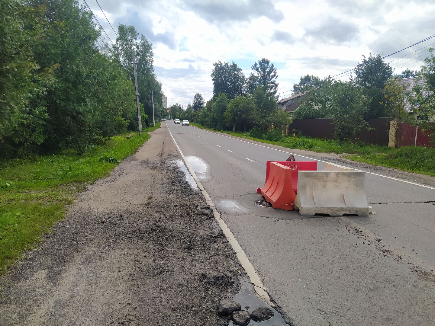 Дедовск, асфальт, дороги