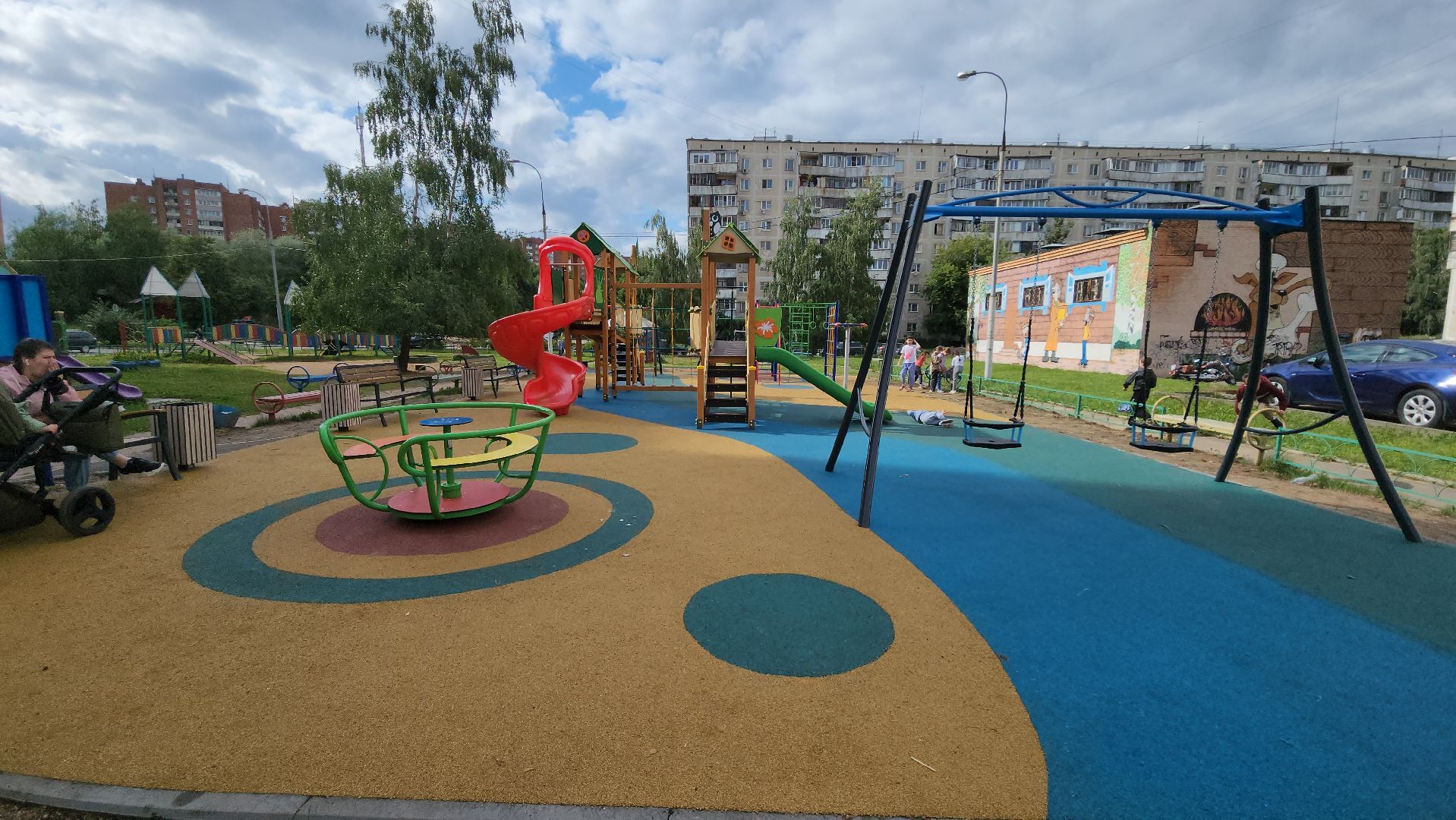 Одинцово, благоустройство, детская площадка,