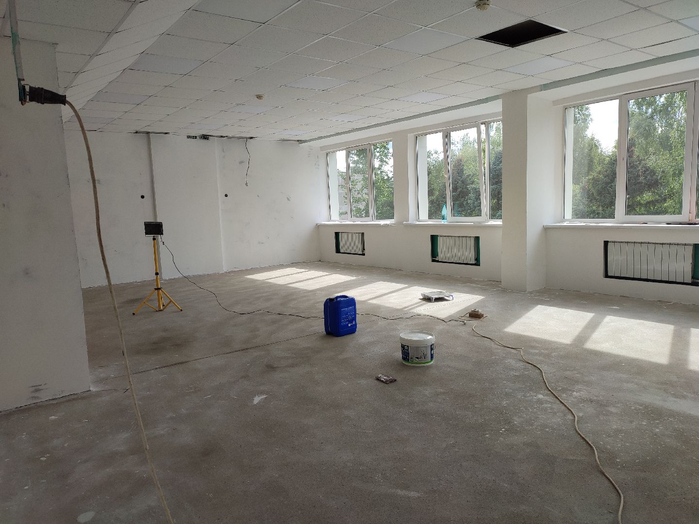 #точкароста, #талдомскийокруг, #запрудненскаягимназия, #новыекабинеты, #ремонт